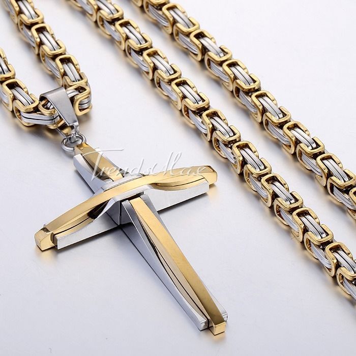 silver gold chains